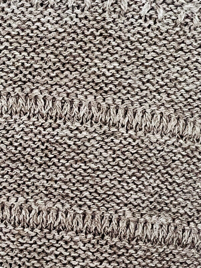 J. JILL Brown Textured Sweater Sz S Brown Long Sleeve Round Neck Wool Blend