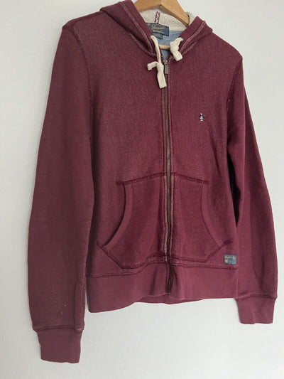 PENGUIN Munsingwear Full Zip Jacket Sz M Hoodie Sweatshirt Pockets