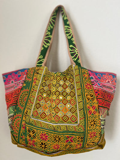 Marigold Grove Embroidered Tote