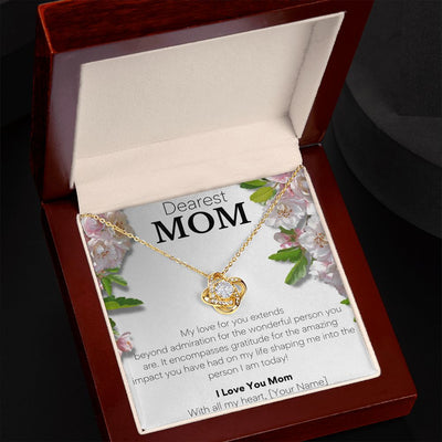 Love Knot Necklace: A Symbol of Enduring Love for Mothers