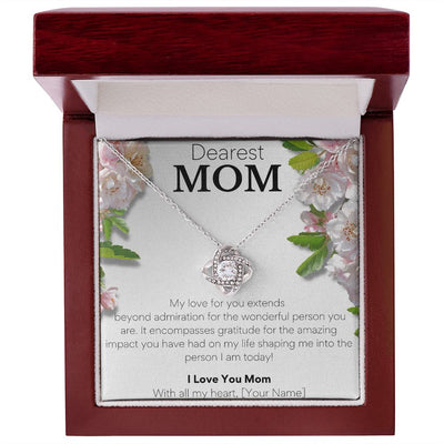 Love Knot Necklace: A Symbol of Enduring Love for Mothers