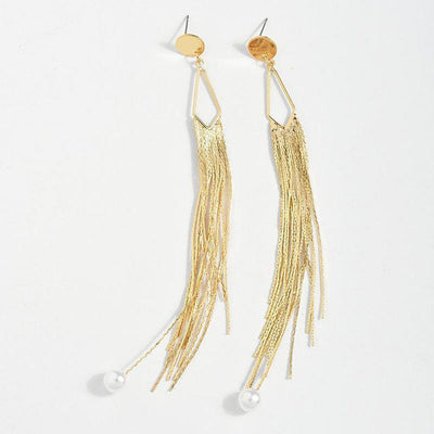 Anuket Pearl Earrings-Earrings-Freya Branwyn