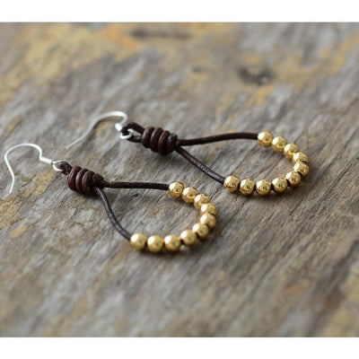 Cuero Earrings-Earrings-Freya Branwyn