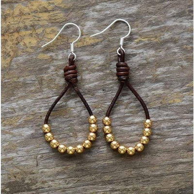 Cuero Earrings-Earrings-Freya Branwyn