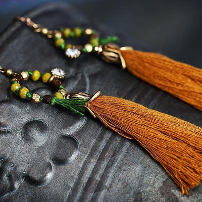 Delilah Tulip Drops-Earrings-Freya Branwyn