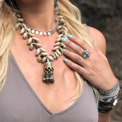 Fleur Larimar Ring-Rings-Freya Branwyn