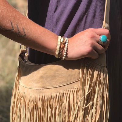 Freya Turquoise Ring-Rings-Freya Branwyn