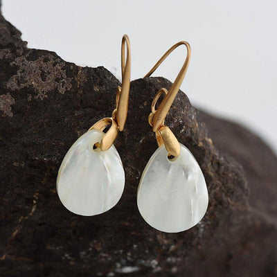 Island Drop Earrings-Earrings-Freya Branwyn