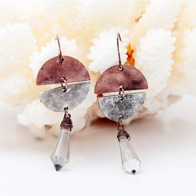 Luna Drop Earrings-Earrings-Freya Branwyn