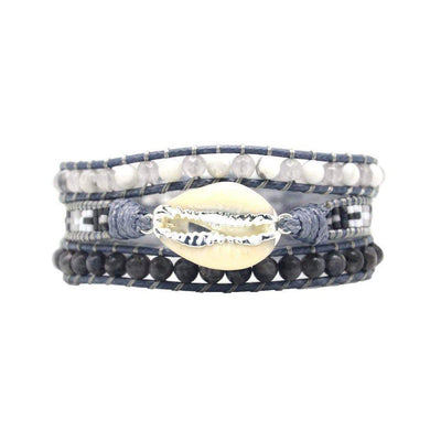 Miyuki Shell Bracelet-Bracelet-Freya Branwyn