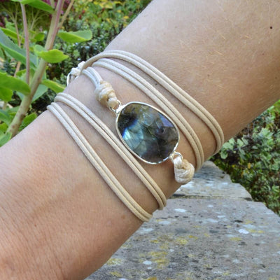 Thebes Stone Bracelet-Bracelet-Freya Branwyn