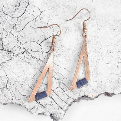 Tria Geometric Earrings-Earrings-Freya Branwyn