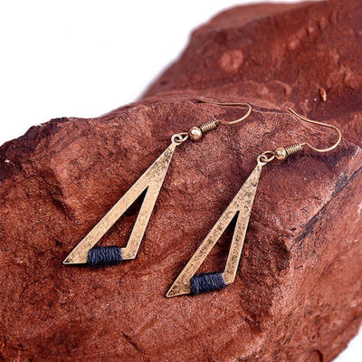 Tria Geometric Earrings-Earrings-Freya Branwyn