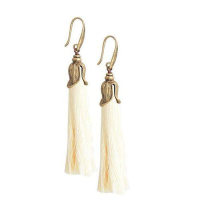 Tulip Drop Earrings-Earrings-Freya Branwyn