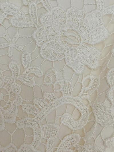 H&M Crochet Lace Tulle Tired Dress Sz 8 Girls Ruffle Hem Holiday Easter Formal