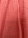 UMGEE Linen Blend Tunic Top Sz S Coral Ruffled Paisley Bell Sleeve Boho