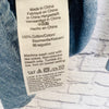 J. CREW Pullover Dress Shirt Sz XS 1/2 Button Up Blue Denim Long Sleeve Top