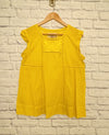 CHELSEA & VIOLET Embroidered Eyelet Top 100% Cotton Lightweight Size M