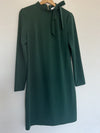 Calvin Klein Dresses Kathryn Long Sleeve A-Line Dress Sz 8P - Green