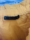 HESPERUS Mustard Yellow Paperbag Waist Mini Skirt Size M