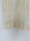 LANE BRYANT Cream Lace Overlay Kimono Cardigan Sz 14/16 Cover Up Boho Western