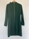 Calvin Klein Dresses Kathryn Long Sleeve A-Line Dress Sz 8P - Green