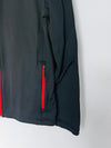 Spyder Mens Black HydroWeb Waterproof Sz M Zip Front Soft Shell Hooded Jacket
