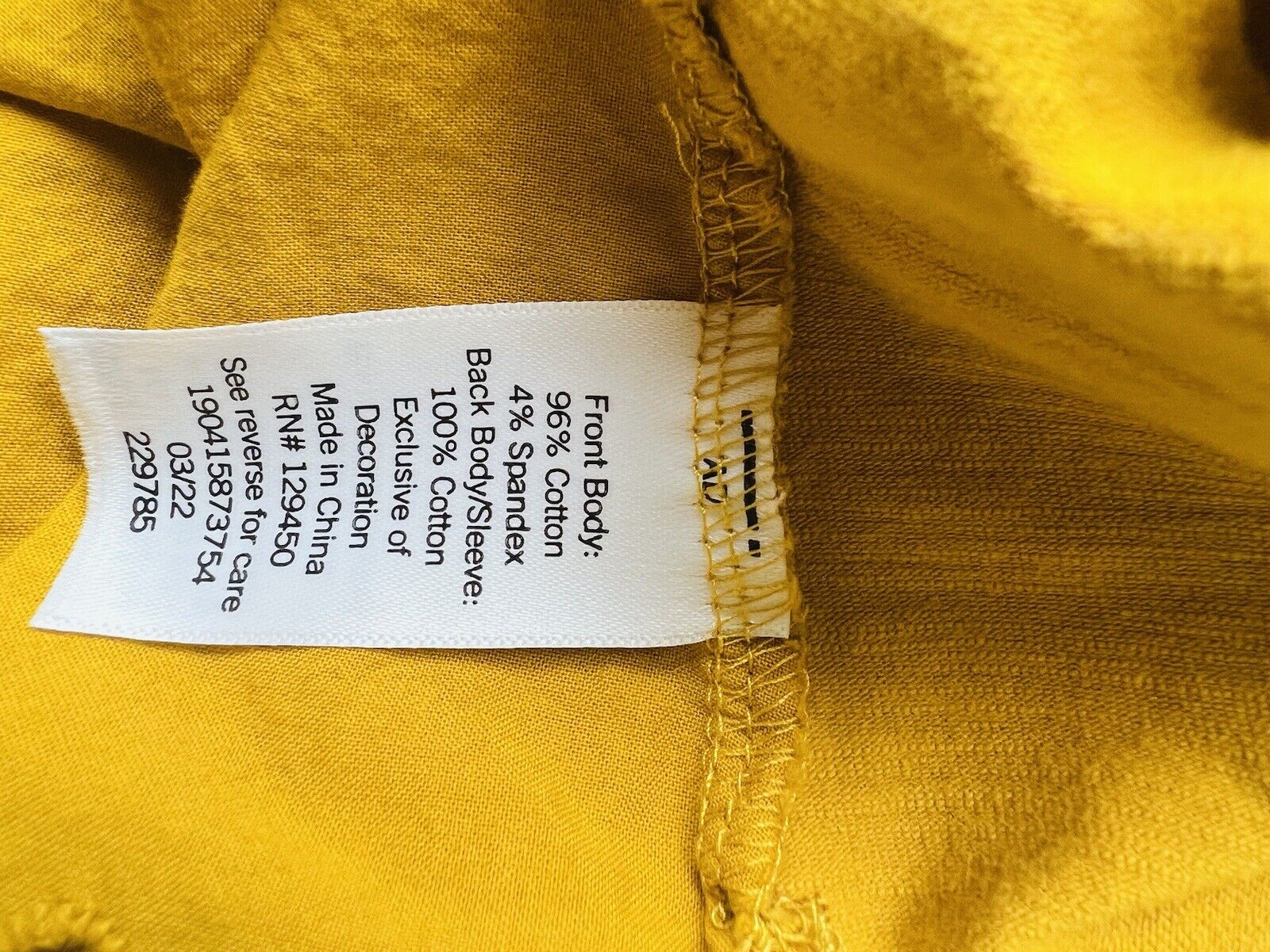 LAUREN CONRAD Gold Eyelet Detail Blouse Sz XL Mix Media Short Sleeve Boho