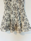 Ava & Yelly Girls Fit & Flare Dress Sz 14 Floral Eyelet Flutter Sleeve Easter