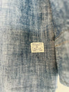 RALPH LAUREN Jeans Company Denim Shirt Sz L Classic Long Sleeve Pullover Boho