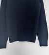 Banana Republic Navy Blue Merino Wool Sweater Sz S V-Neck Shoulder Botton Detail