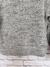 ABERCROMBIE & FITCH Warm Heavy Knit Sweater Sz S  Pullover Hood Pocket