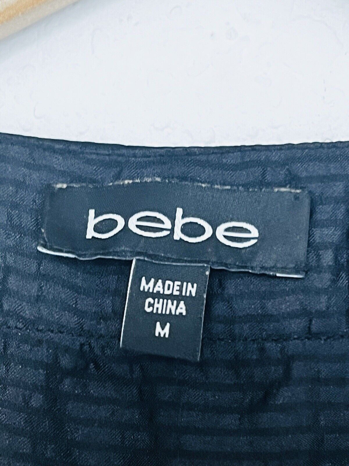 BEBE 100% Silk Embellished Tunic Dress  Sz MColorful Bat Sleeves Flowy Artsy 90s