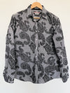 Brooks & Dunn Panhandle Western Shirt Sz XL Pearl Snaps Paisley Velvet Details