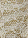 JANIE AND JACK Woven Girls Dress Sz 7 Heavy Knit Gold Detail Faux Fur Easter