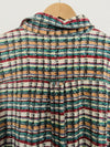 The Territory Ahead VTG Men Knit Shirt Sz XL Long Sleeve Button Down Cotton