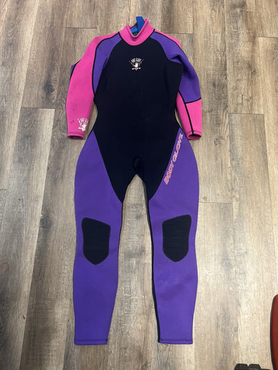 Body Glove Women’s Full Body Wetsuit DIVE Size XL 11 Pink Black Purple