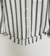 ANTHROPOLOGIE Cloth & Stone Woven Striped Button Up Shirt Sz S Long Sleeve