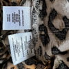 JONES NEW YORK Animal Leopard Print Linen Shirt Tunic Sz 1X Blouse Boho