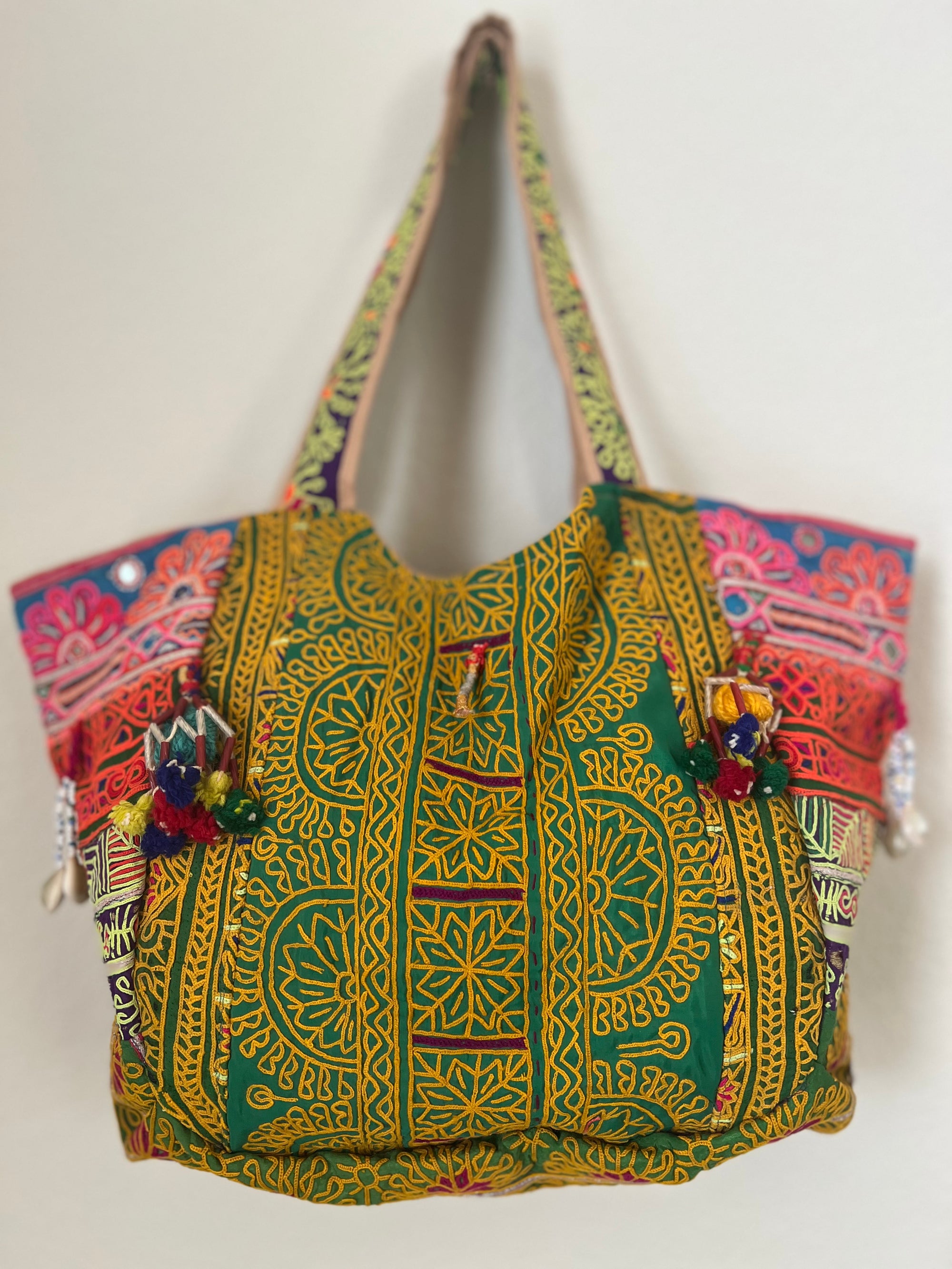 Marigold Grove Embroidered Tote