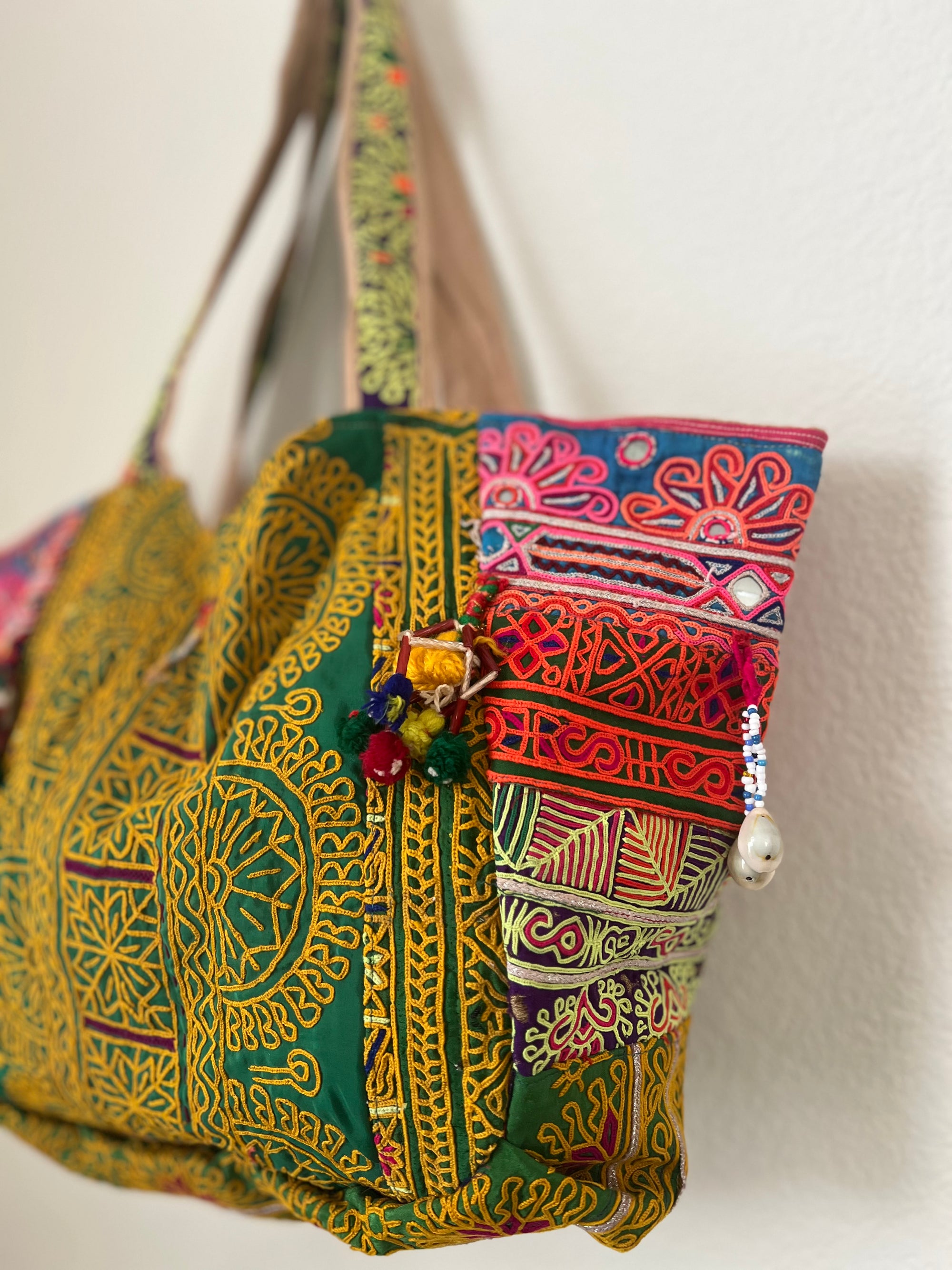 Marigold Grove Embroidered Tote