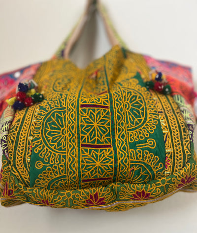 Marigold Grove Embroidered Tote