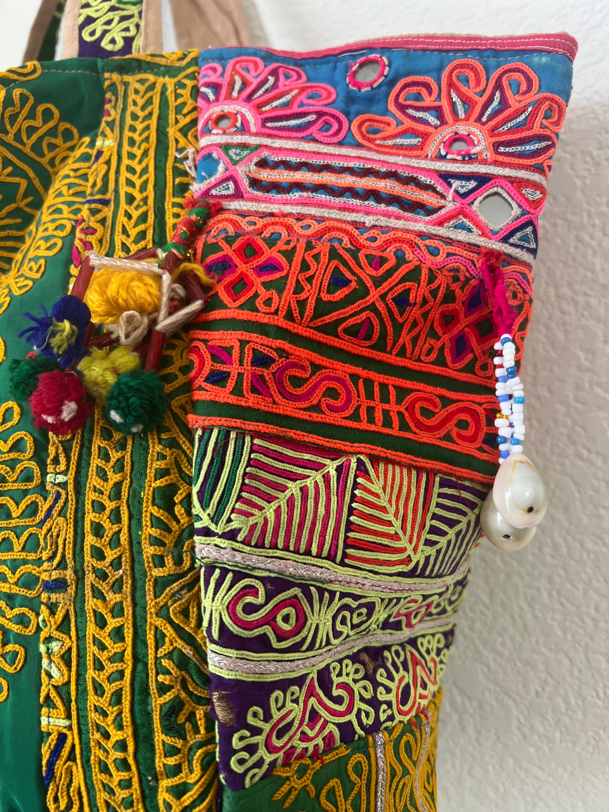 Marigold Grove Embroidered Tote