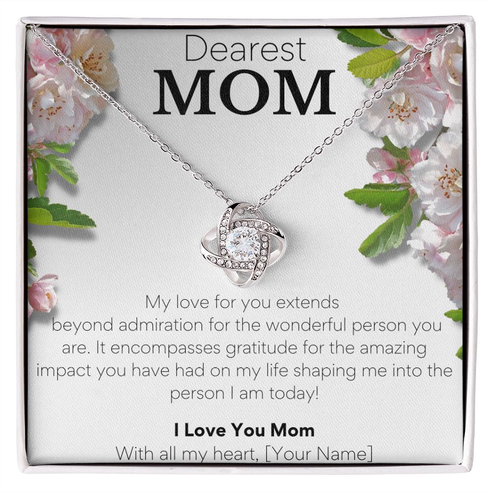 Love Knot Necklace: A Symbol of Enduring Love for Mothers