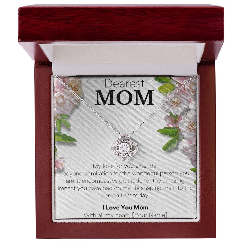 Love Knot Necklace: A Symbol of Enduring Love for Mothers