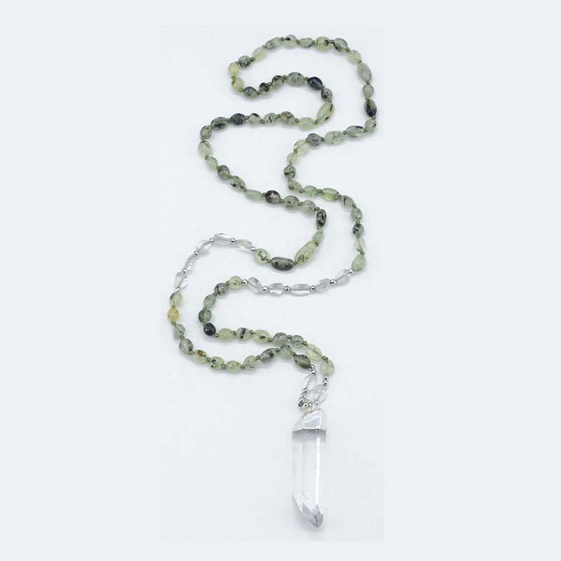 Apple Quartz Necklace-Necklace-Freya Branwyn