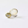 Rings For Sisters Ring Moonstone Labradorite Sterling Silver