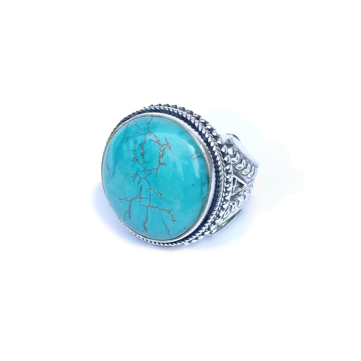Freya Turquoise Signature Boho Ring-Rings-Freya Branwyn