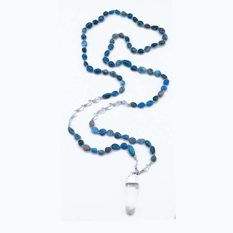 Bondi Quartz Necklace-Necklace-Freya Branwyn