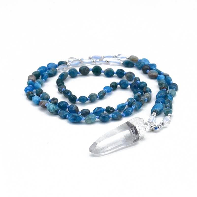 Bondi Quartz Necklace-Necklace-Freya Branwyn